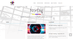 Desktop Screenshot of nordig.org